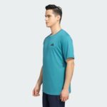 adidas Men's Solid Regular Fit Training T-Shirt