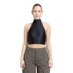 adidas Tie-Neck Crop Top | | Size- |