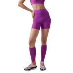 adidas by Stella McCartney TruePace Running Short Leggings | Purple | Size-M |