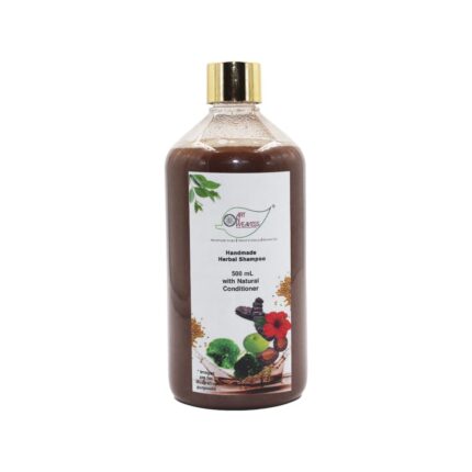 artNweaves Handmade Herbal Regular SLES Based Shampoo, Hair Cleanser(500 ml, Pack Of 1)