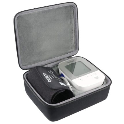 co2crea Hard Travel Case Replacement for OMRON BP5250 Blood Pressure Monitor Upper Arm Cuff Digital Bluetooth Blood Pressure Machine
