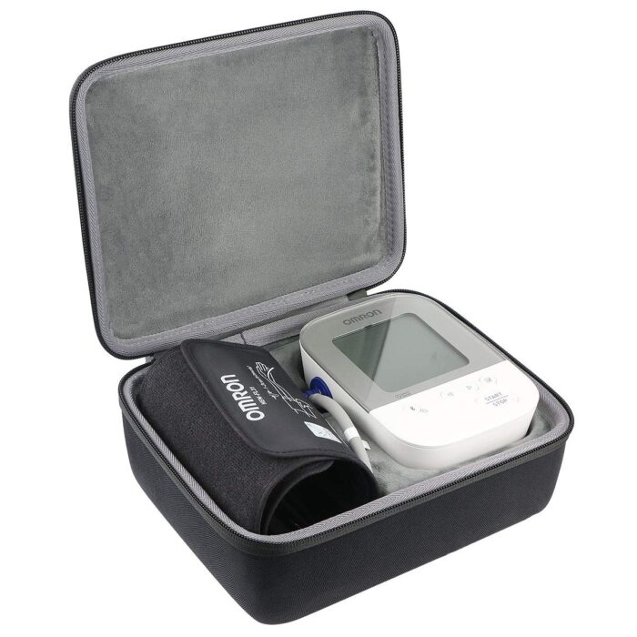 co2crea Hard Travel Case Replacement for OMRON BP5250 Blood Pressure Monitor Upper Arm Cuff Digital Bluetooth Blood Pressure Machine