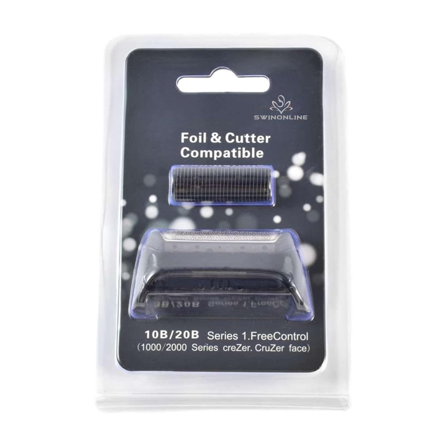 electric Shaver Foil and Cutter Fits Braun Cruzer 10B 20B 1000 2000 Series FreeControl Series 1