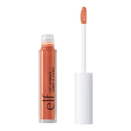 e.l.f. Cosmetics Lip Lacquer, Vitamin E-enriched Moisturizing Gloss, Mauve Glitz, 0.08 Ounce, Mauve Glitz, 0.08 Fl Ounce