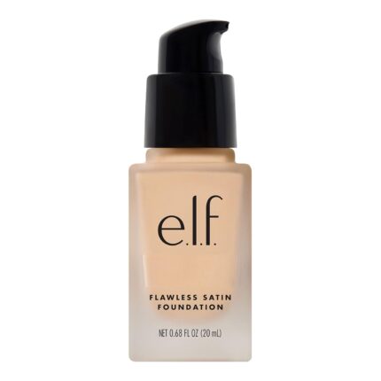 e.l.f. Cosmetics Oil Free Flawless Satin Finish Foundation For All Skin Type - Light Ivory, 1 Count