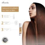 iluvia Professional 100% Pure Argan Oil, 50ml - Certified Organic by CCPB, Italy - No Color, No Additives, No Carrier Oils, No Fillers. (Pure Oil)