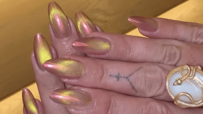 ‘Guava Glazed Nails’ Combines Three of the Most Popular Mani Trends