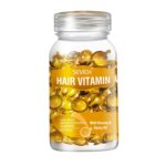 LOOM TREE® Hair Vitamin Serum Capsule With Vitamins B5 Oil Repair Hair For Women Orange | Hair Care & Styling | Treatments, Oils & Protectors