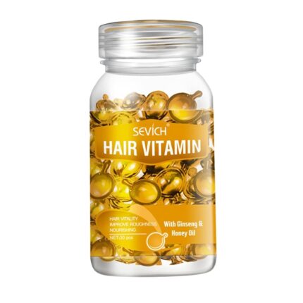 LOOM TREE® Hair Vitamin Serum Capsule With Vitamins B5 Oil Repair Hair For Women Orange | Hair Care & Styling | Treatments, Oils & Protectors