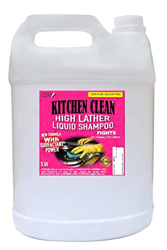CERO Kitchen Clean High Foam Liquid Soap 100% Odour free Soap (5Lit)
