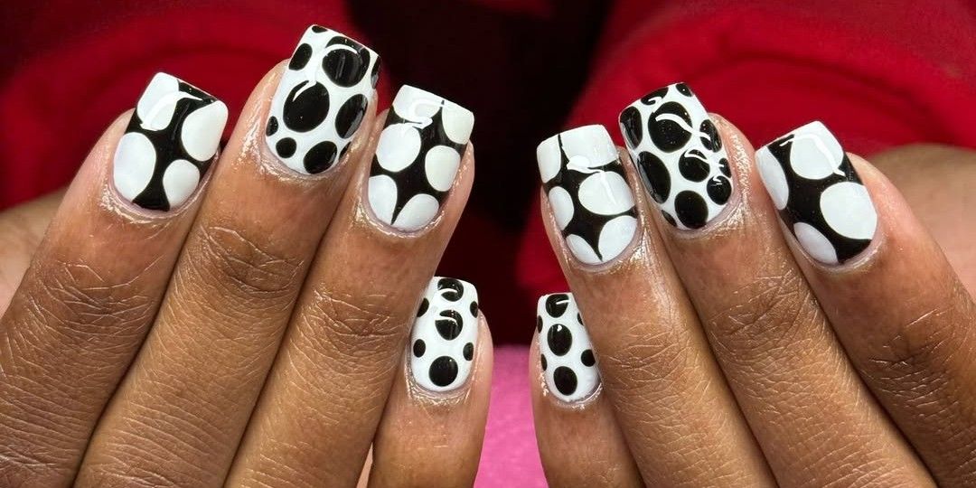 45 Black-and-White Nail Designs, From Classic to Cool