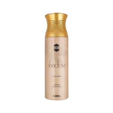 Ajmal Shadow Perfume Deodorant 200ml Body Long Lasting Scent Spray Gift For Women