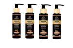 Ayuugain Argan Hair Oil for Men & Women, Biotin, Aloe Vera, Mahabhringraj, Damaged Hair Repair, Hair Fall Control, Enhances Hair Growth, All Hair Types, 100 ml (Pack of 4)