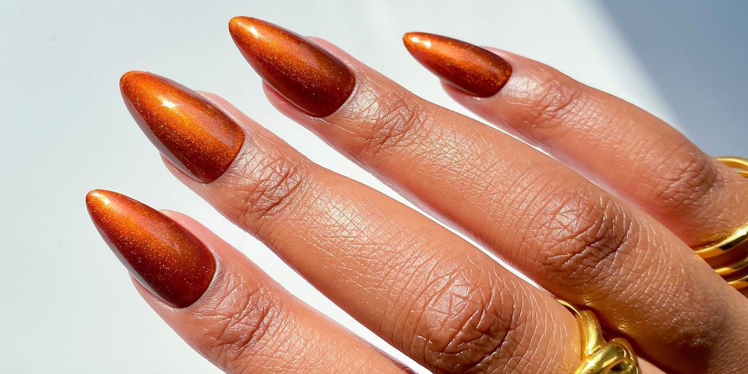 Bronze Nails Are the Perfect End-of-Summer Mani
