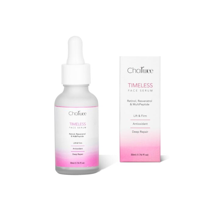 Charwee Retinol Serum for Face I Timeless Face Serum | With Retinol, Resveratrol & Multi-Peptide | Helps in Younger Looking & Spotless Skin I Minimizing Fine Lines and Reducing Acne | For Clear, Glowing and Hydrated Skin - 30ML