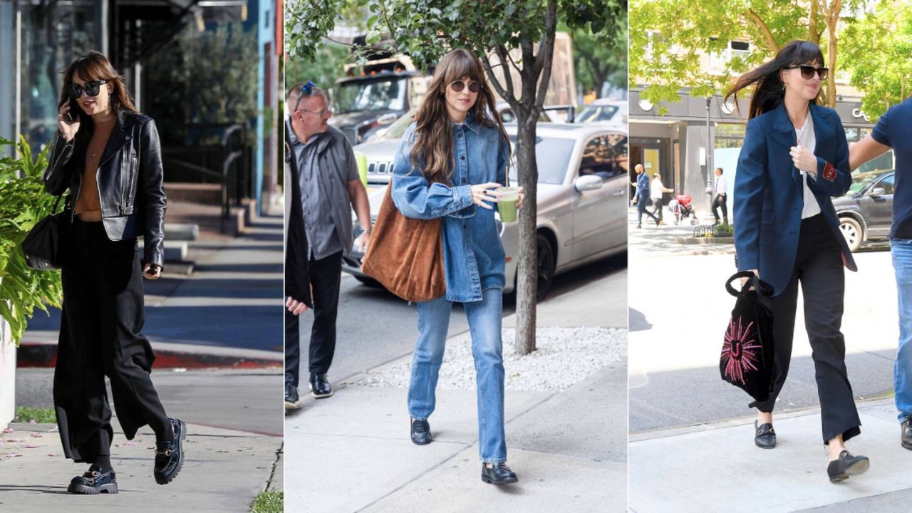 Dakota Johnson Constantly Demonstrates How to Replace Heels With Loafers in 2025