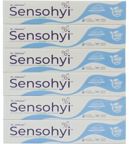 Dr. Jaikaran Sensohyi Sensitive Care Herbal Toothpaste with No Artificial Flavour, No Parabens- 100g (6)