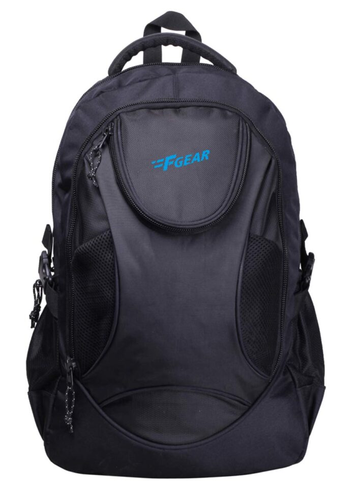 F Gear Sniper Lite V2 Polyester 47 cms Black Laptop Backpack (2178)