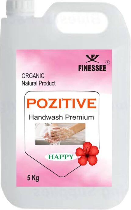FINESSEE 5L Handwash Liquid Refill Natural Organic & Herbal Moisturising Liquid with Fragrance of Hibiscus Scented (Hibiscus)- 5L