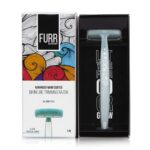 FURR Bikini Line Razor With Chromium and PTFE Coated Reusable Blade | With Protective Sleeve & Anti Slip Grip | Painless Hair Removal | Irritation & Rash Free Shaving | For Women | Pack Of 1