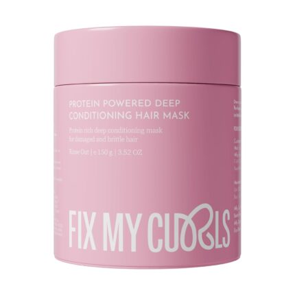Fix My Curls Mask | Avocado Oil, Amla, Cocoa Butter| Hair Mask For Curly, Wavy, Dry & Coloured Hair | Intensive Hair Repair with Pro - Keratin Bond Repair