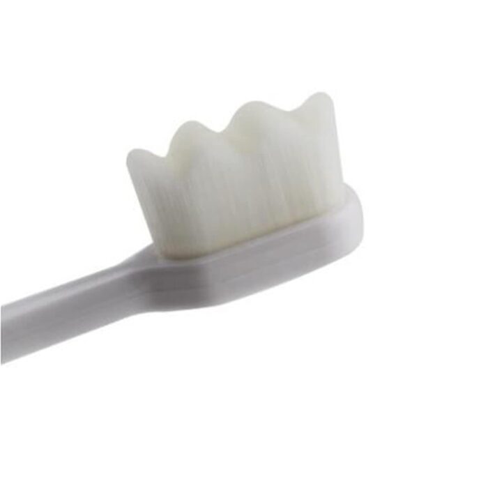 GIFYY Electric Toothbrush Million Toothbrush Ultra-fine Soft Toothbrush Antibacterial Protect Gum health Travel Portable Tooth Brush Oral Hygiene Tools (Color : White)