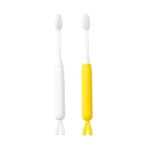GIFYY Electric Toothbrush Silicone soft toothbrus Silicone fur Brush your teeth (Color : Hortel�)