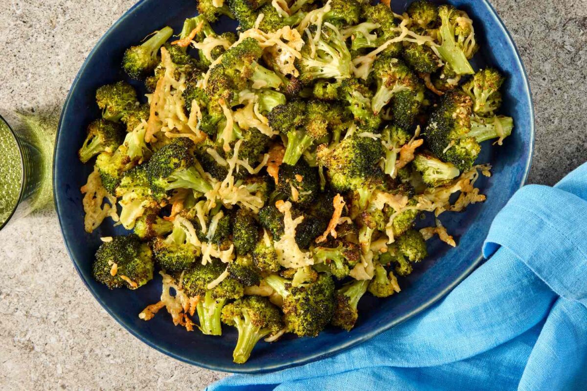 Garlic-Parmesan Roasted Broccoli