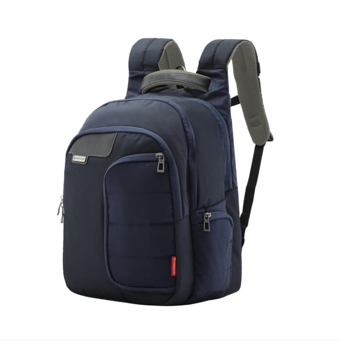 HARISSONS Vervo 40L Waterproof Laptop Backpack for Men & Women | Fits 15.6" Laptop with Sternum Strap, Quick Access Pocket, Detachable Key Holder, Organized Compartments & Raincover