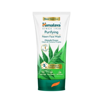 Himalaya Purifying Neem Face Wash|Clinically proven to fight against acne and pimples|Gently cleanses|100% naturally derived Neem|Works from 1st wash|For both men and women|150 ml