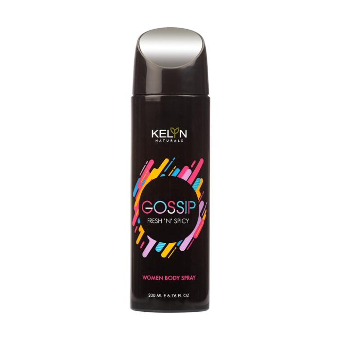 KELYN Gossip Deodorant for Women, Body Spray, Long Lasting Fragrance, Refreshing Deodorant, gift for girls, Premium Fragrances 200ml