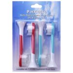 LOOM TREE® Replacement Toothbrush Heads Pack Of 4 For Phillips Sonicare Hx6044 | Oral Care | Toothbrush Replacement Heads