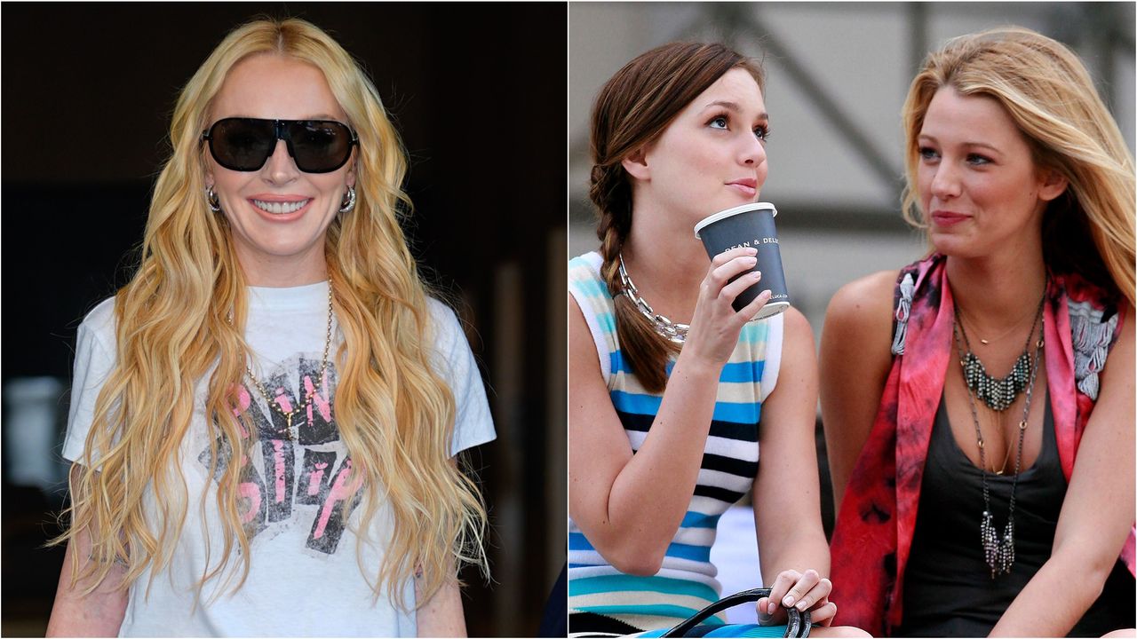 Lindsay Lohan Revives Gossip Girl's Most Controversial Peep Toe Heels