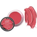 Love Earth Lip Tint & Cheek Tint Multipot-Be The Change With Richness Of Jojoba Oil And Vitamin E For Lips, Eyelids & Cheeks, Matte Finish - Rose Pink