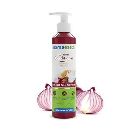 Mamaearth Onion Conditioner for Hair Growth & Hair Fall Control with Coconut Oil 250ml