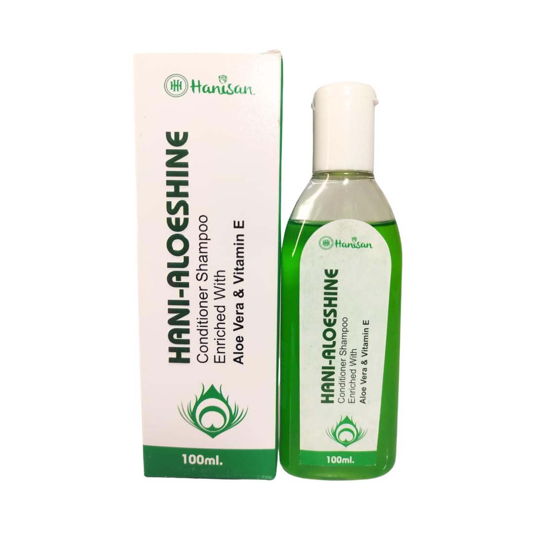 Natural herbal Aloe vera Conditioner Shampoo (100 ml,Pack Of 2) for Anti - Hair fall and hair cleanser Enriched with Aloevera and vitamin E | luster shine | dandruff and scalp cooling