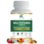 Naturicare Multivitamin Capsules | Complete Daily Vitamin and Mineral Support, Immune Boost, and Energy Enhancement | 100% Natural, Vegan, Non-GMO – 60 Capsuless | For Men & Women