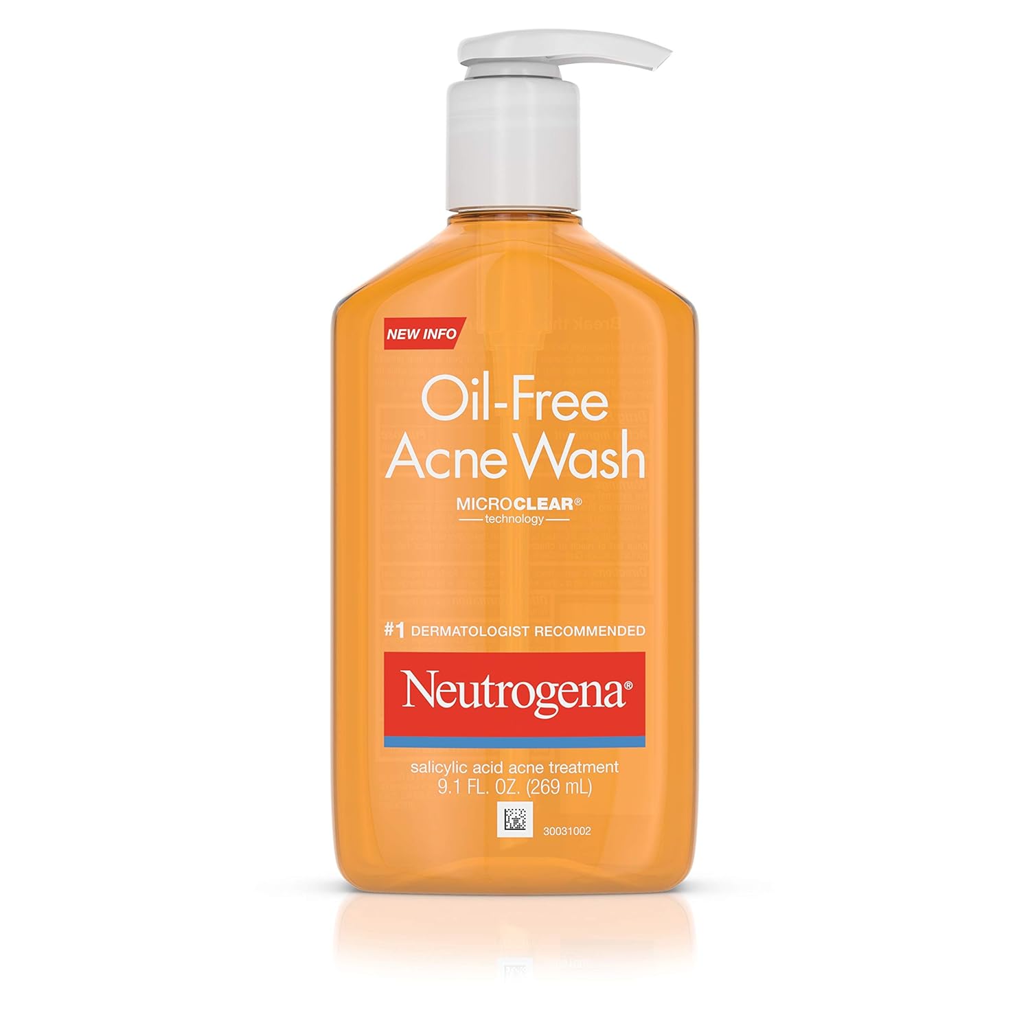 Neutrogena Acne Wash, Oil-Free, 4.2 Oz., 269 ml (Pack of 1) (SG_B000NWAOI8_US)