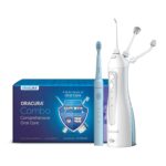 ORACURA® Daily PRO Combo OC150 Smart Water Flosser® White & SB200 Sonic Lite Electric Rechargeable Toothbrush Blue