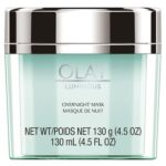 Olay Night Cream, Luminous Overnight Facial Mask Gel Moisturizer