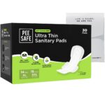 PEESAFE Ultra Thin Sanitary Pad For Women | 30 Pads- 14 XL Pads + 16 XXL Pad For Rash Free Periods | Cottony Soft Sanitary Napkins For Ultra Comfort | Dual Wings | Toxin Free | Extra Long