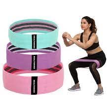 PRT GOLD Bonalbo Resistance Hip Loop Bands for Legs, Butt, Thighs & Glutes Exercises, Anti-Slip Fabric Workout Bands for Men/Women