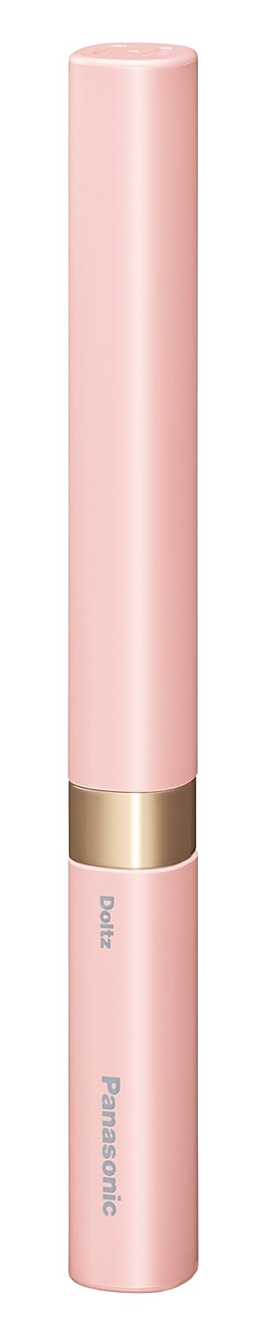 Panasonic EW-DS42-PP Electric Toothbrush, Pocket Doltz, Extra Fine Bristle Type, Pale Pink