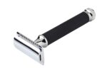 Pearl Shaving Double Edge Safety Razor for Men’s/Boy’s (2 Pieces Razor Twister) T-121 Black