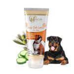 Pet Life Dog Body Soft Lotion for Rottweiler Dog, Puppy | Help in Nourishes, Softening Skin & Coat | Made with Nature Actives | Safe & Pet Friendly Formula for All Dog Breed – 100 Ml