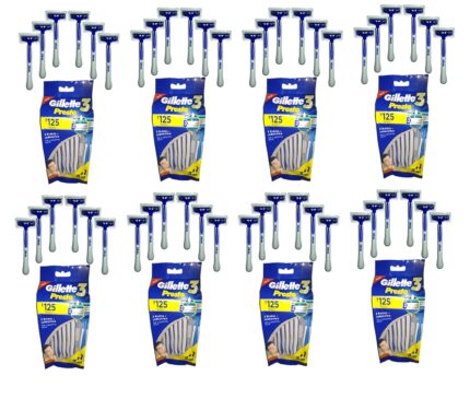 Presto (6 In 1) Three-Blades For smoother Shaving- (Pack of 8) by Rmr JaiHind
