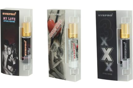 SYSPRO Combo Of My love, Secret Love and XXX Roll on for Men, Women Natural and Long-Lasting Fragrance Attar for Valentine's Day, Birthday Gift and Special-one (8 ml)