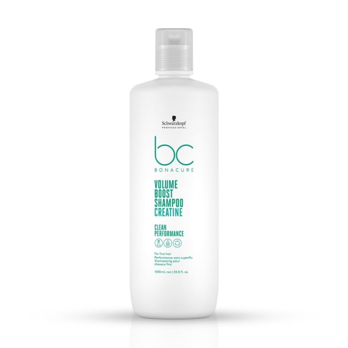 Schwarzkopf Professional Bonacure Collagen Volume Boost Micellar Shampoo | For Fine Hair | 1000 Ml