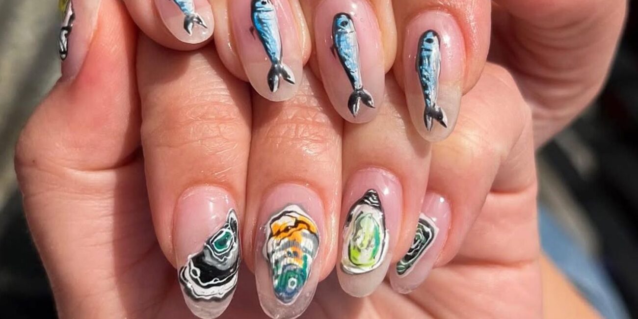 Seafood Buffet Nails Are Everything This Summer