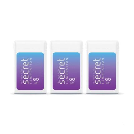Secret Temptation Lush Long Lasting Pocket Perfume for Women, Combo pack of 3 (18ml each)